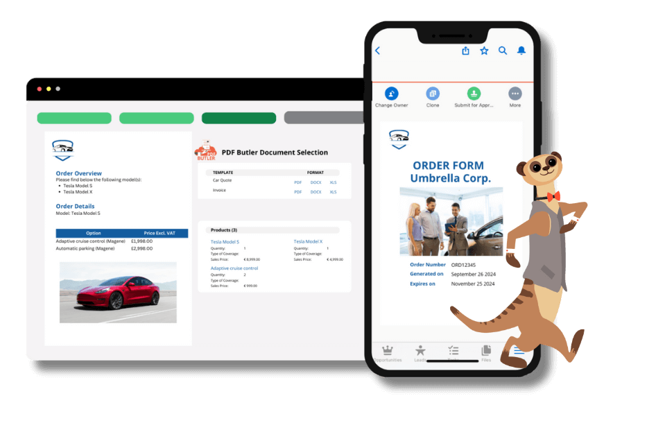 PDF Butler - data from multiple sources